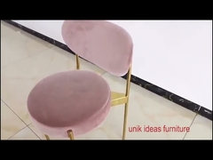 صندلی غذاخوری با پایه فلزی